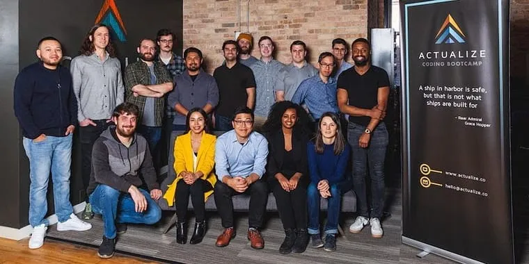 Actualize Coding Bootcamp cohort photo